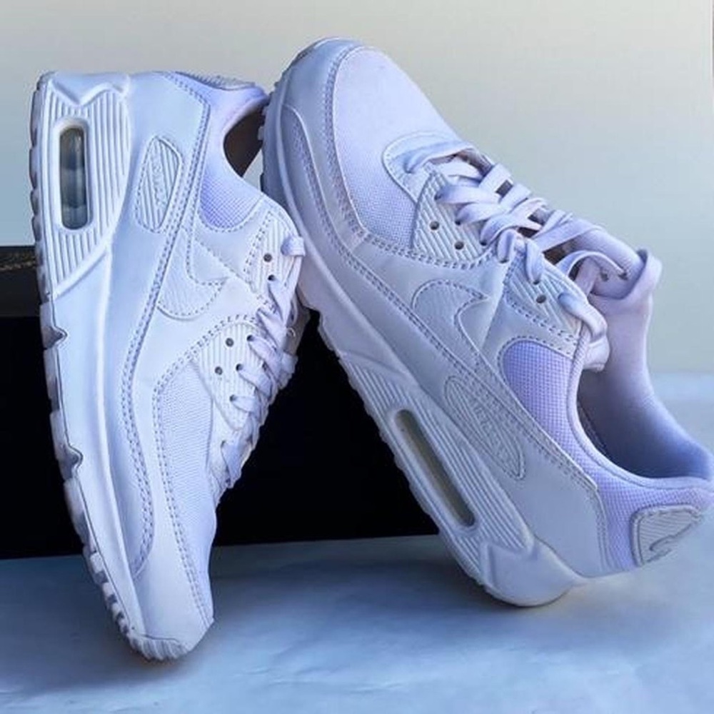 SOLD White Nike Air Max 90 
“Triple White”